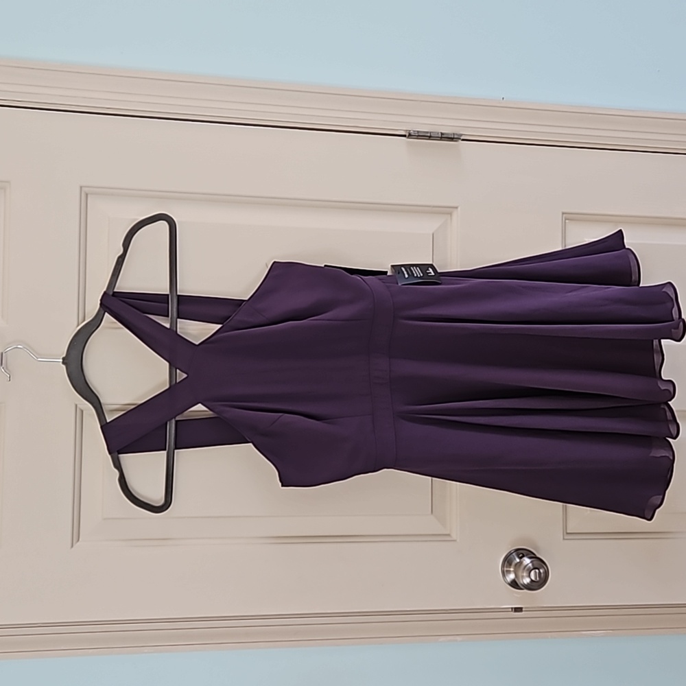 New Lulu's purple mini dress.